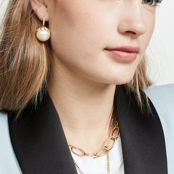 NWT Kate Spade Faux Pearl Earring - Picture 2 of 7